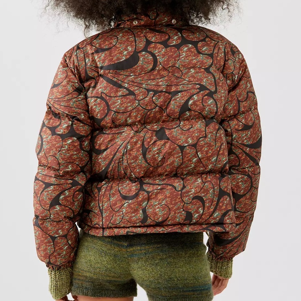 NWT The North Face Women's Printed Sierra Down Short Jacket XS - Picture 3 of 12